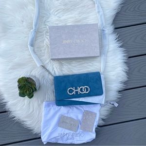 Jimmy Choo Suede Crossbody